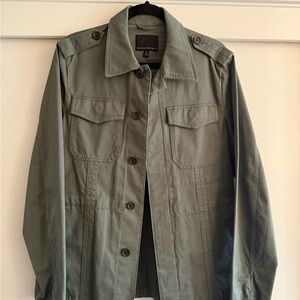 Banana Republic Green Military Field Jacket